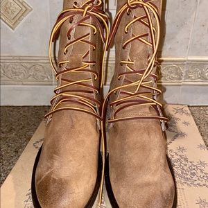 Dylan Lace Up Bootie - size US 8/EU 39